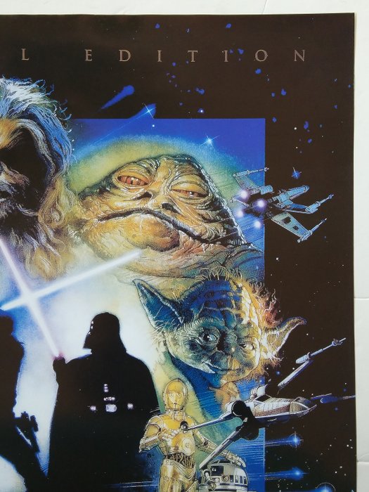 Drew Struzan - Star Wars Episode VI: Return of the Jedi - Official STAR WARS (Special Edition) Poster - 1997 - Rolled - MINT - No Reserve !!