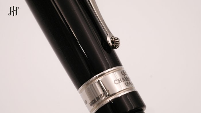 Montegrappa - UCL - Black + Key Holder Trophy GIFT!! (ISUTRBAC) - Kuglepen