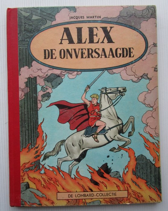 Alex - Lombard collectie 21 - Alex de onversaagde - 1 Album - Første udgave - 1956