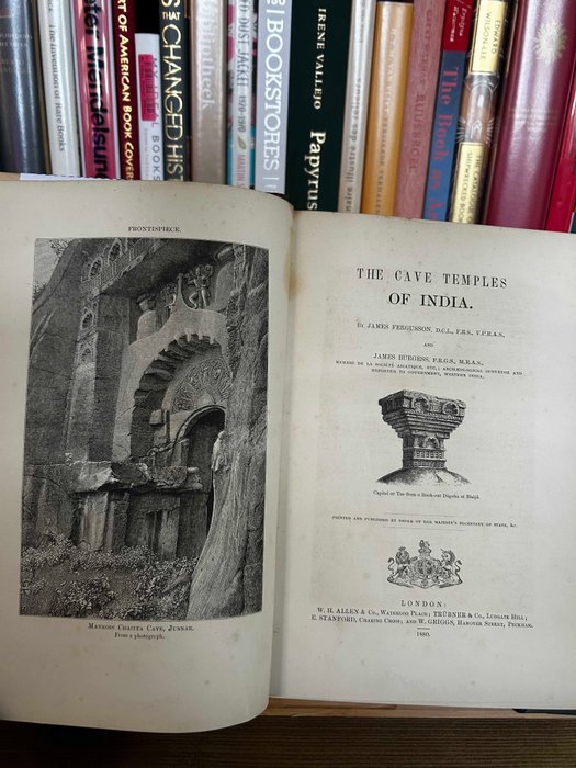 James Fergusson / Anthony Burgess - The cave temples of India - 1880