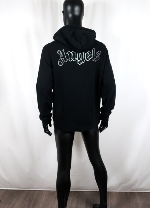 Palm Angels - Oversized Glow in the dark Jersey Hood - Hættetrøje