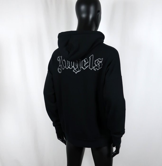 Palm Angels - Oversized Glow in the dark Jersey Hood - Hættetrøje