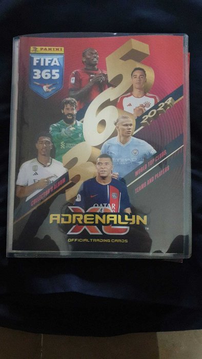 2023/24 Panini FIFA 365 Adrenalyn XL Endrick Complete Set - Næsten så god som ny (NM)