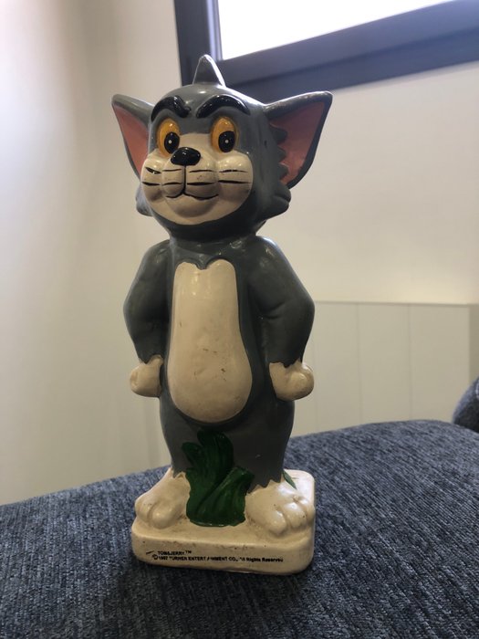 Statuette Tom et jerry - 30 cm - Gips - 1997