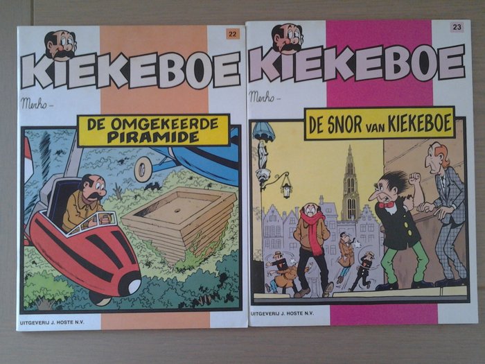 Kiekeboe 22 tot en met 26 - 5 Album - Første udgave - 1983/1985