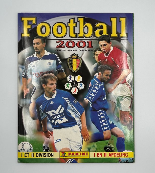 Panini - Football 2001 Belgium - 1 Complete Album