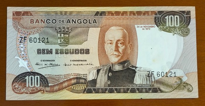 Angola - 6  Banknotes - various dates  (Ingen mindstepris)