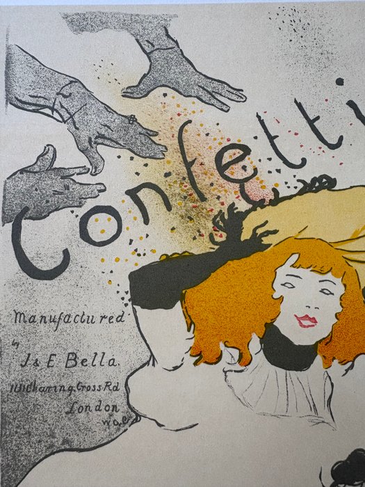 Henri De Toulouse-Lautrec (1864-1901) - Confetti