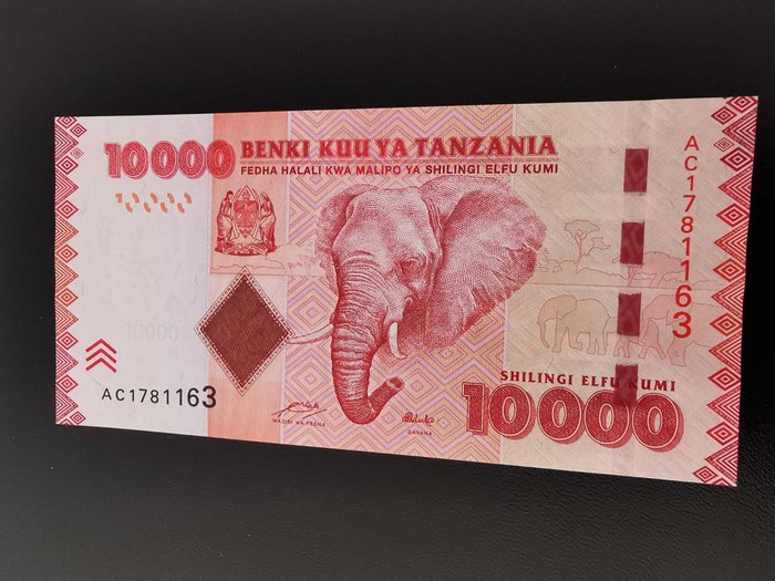 Tanzania - 10 Banknotes - 2003/2010  (Ingen mindstepris)