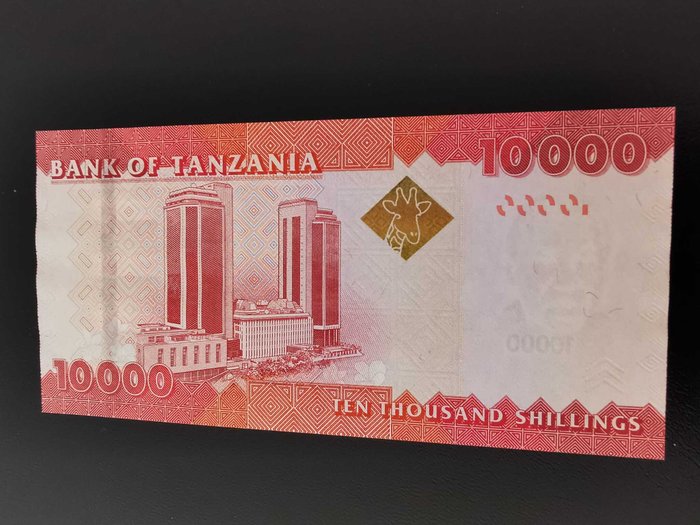 Tanzania - 10 Banknotes - 2003/2010  (Ingen mindstepris)