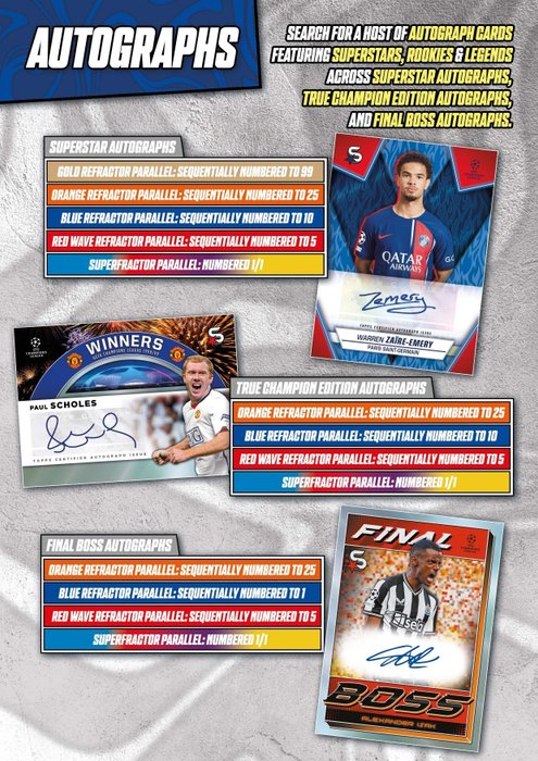 2023/24 Topps SuperStars Value Box - 1 Sealed box - Næsten så god som ny (NM)