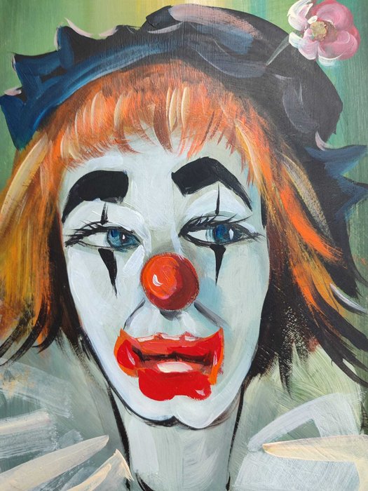 Romano Mussolini (1927-2006) - Clown con fiore