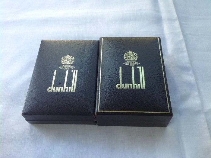 Dunhill - Lighter - Forsølvet bronze -  (2)