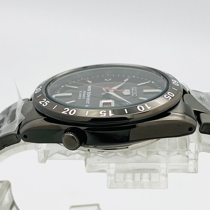 Seiko - Seiko 5 Automatic Black Dial - Ingen mindstepris - Mænd - 2020+