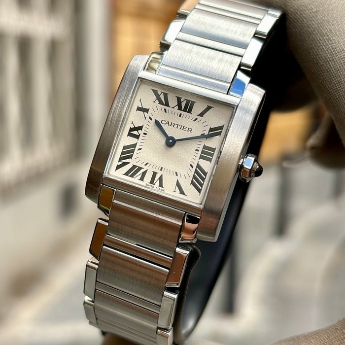 Cartier - Tank Française - 3751 WSTA005 - Kvinder - 2010+