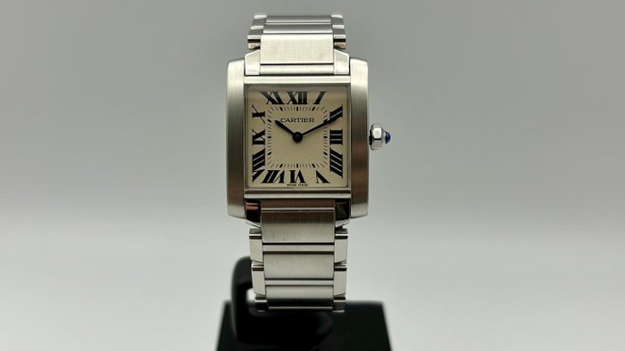 Cartier - Tank Française - 3751 WSTA005 - Kvinder - 2010+