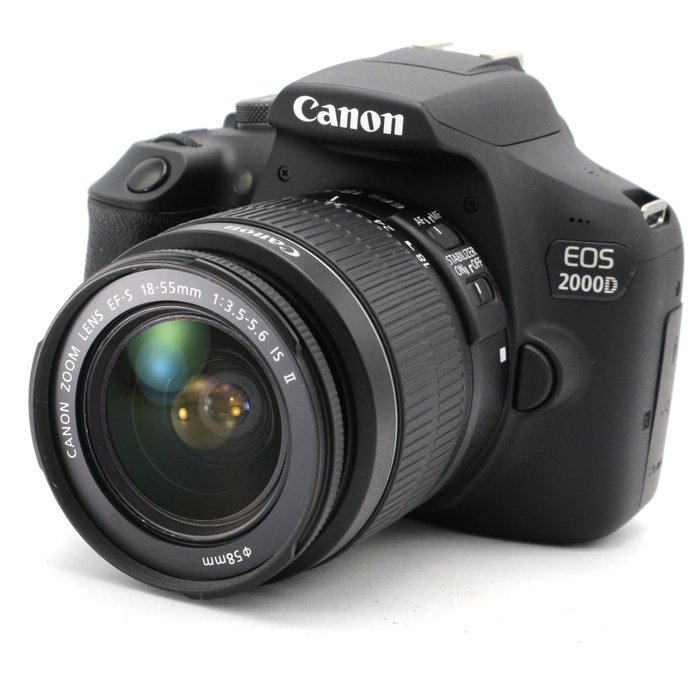 Canon EOS 2000D + EF-S 18-55mm f/3.5-5.6 IS II #JUST 1360 CLICKS#DSLR FUN#DIGITAL REFLEX#WIFI Digitalt refleks kamera (DSLR)