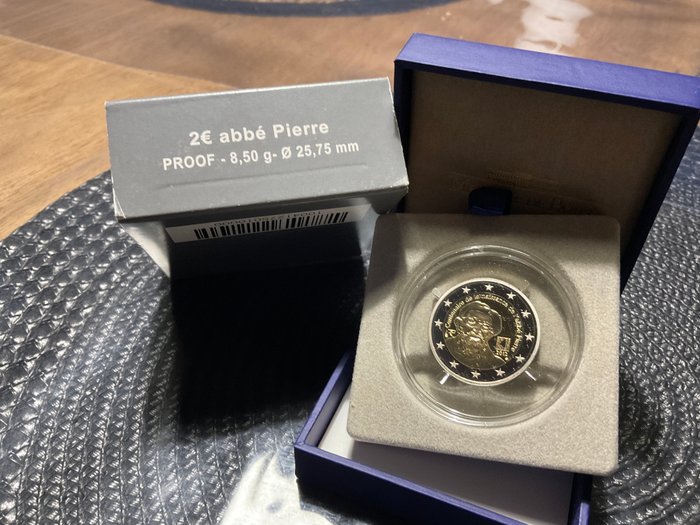 Frankrig 2 Euro 2012 "Abbé Pierre" Proof  (Ingen mindstepris)