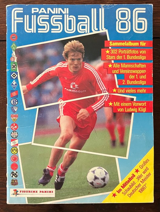 Panini - Fussball 86 - 1 Complete Album