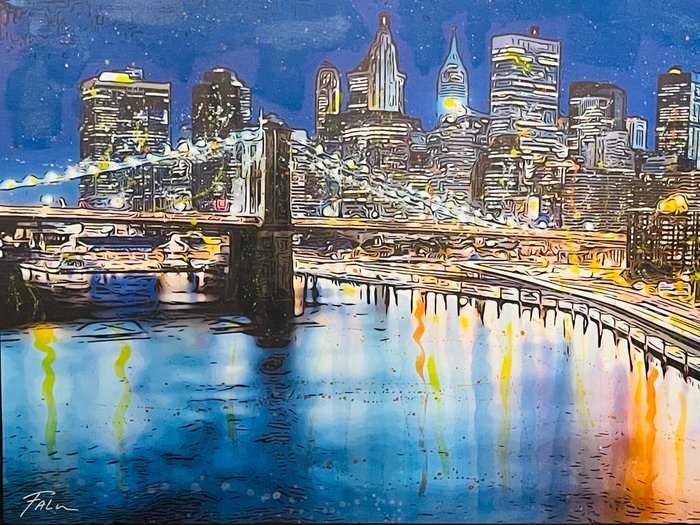 Joaquim Falco (1958) - New York Brooklyn bridge