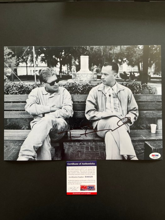 Forrest Gump - Tom Hanks - Signed in Person - with PSA/DNA Certificate - Autograph, photo - No Reserve!