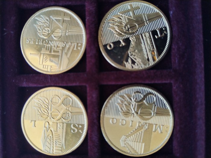 Spanien. Colección Monedas Oro 22k 1964-2000 Juegos Olimpicos  (Ingen mindstepris)