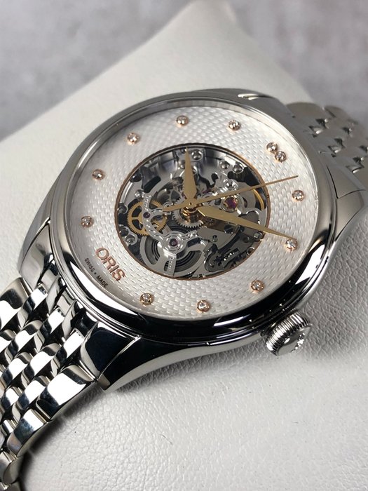 Oris - Artelier Sekeleton Diamonds Automatic - 01 560 7724 4031-07 8 17 79 - Kvinder - 2011-nu