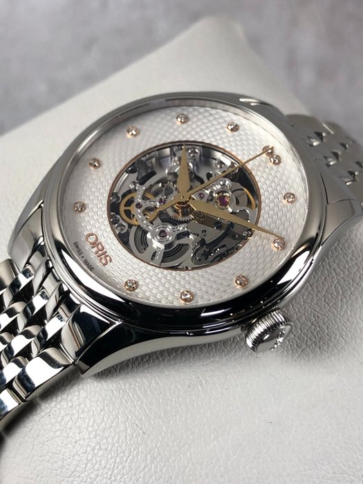 Oris - Artelier Sekeleton Diamonds Automatic - 01 560 7724 4031-07 8 17 79 - Kvinder - 2011-nu