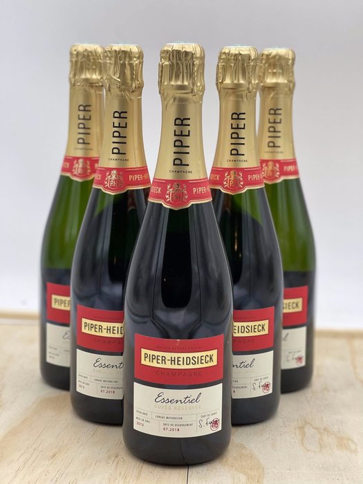 Piper Heidsieck, Essentiel "Cuvée Reserve" - Champagne Extra Brut - 6 Flasker (0,75 L)