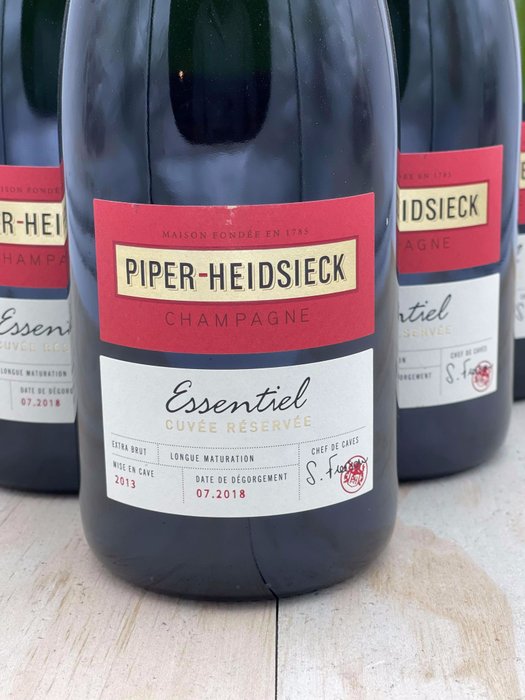 Piper Heidsieck, Essentiel "Cuvée Reserve" - Champagne Extra Brut - 6 Flasker (0,75 L)