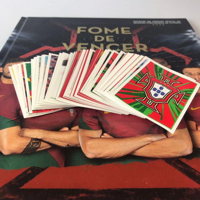 Panini - World Cup 2022 - Portugal National Team - Empty HC Album + Complete loose Sticker Set