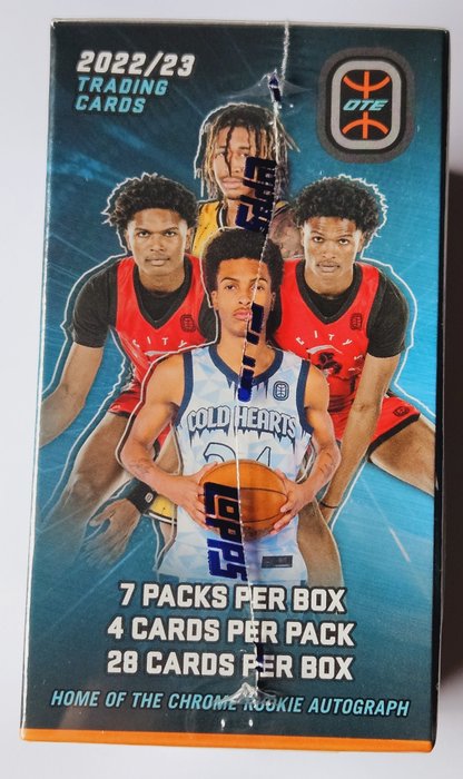 2021/22 Topps Chrome Overtime Elite Basketball - 1 Sealed box - Næsten så god som ny (NM)