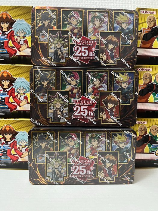 Konami - 3 Box - 25th Anniversary Tin: Dueling Heroes