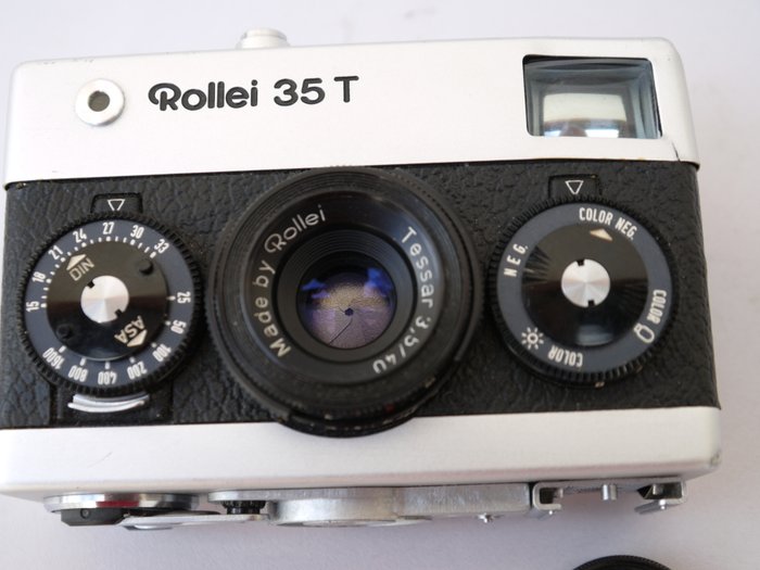 Rollei 35 T mit Tessar 3,5/40 Analogt kamera