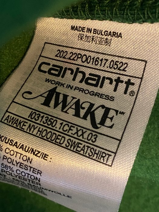 Carhartt Wip x Awake NY - Sweatshirt - Nyt med labels