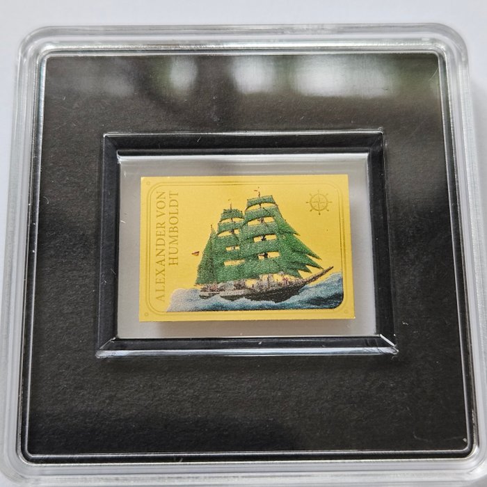 Tchad 3000 Francs Alexander van humboldt 1/500 Oz (999)  (Ingen mindstepris)