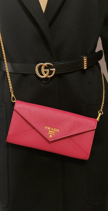 Prada - Enveloppe - Crossbody-taske