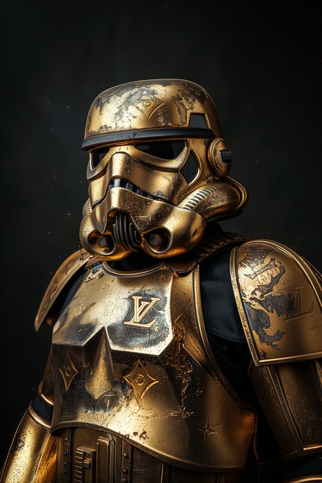 Artxlife - Gold Vuitton Damage Trooper [XXL]