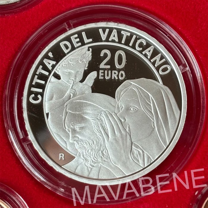 Vatikanstaten. Proof Set 2024 (incl. 20 euro in argento)