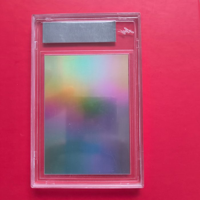 2022 Leaf Vivid Imagery Ruud Gullit Prismatic Purple 1/1 - One of One Pre Production Proof - 1 Card - Næsten så god som ny (NM)