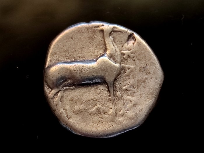 Bruttium, Kaulonia. Stater early 4th century BC