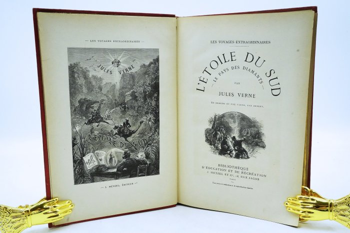 Jules Verne - L'Etoile du Sud (Le Pays des Diamants) et L'Archipel en Feu - 1884