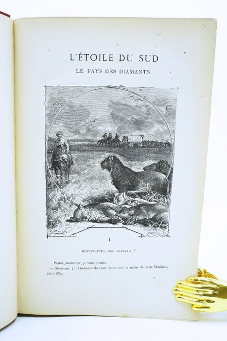 Jules Verne - L'Etoile du Sud (Le Pays des Diamants) et L'Archipel en Feu - 1884