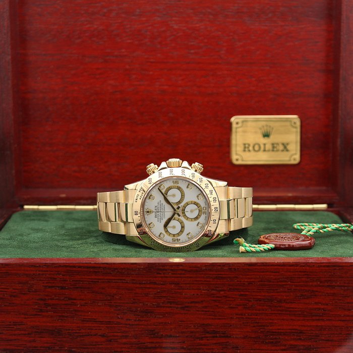 Rolex - Oyster Perpetual Cosmograph Daytona 'White Diamonds Dial' - Ref. 116528 - Mænd - 2011-nu