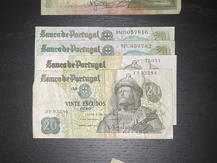 Portugal. - 30 banknotes - various dates  (Ingen mindstepris)