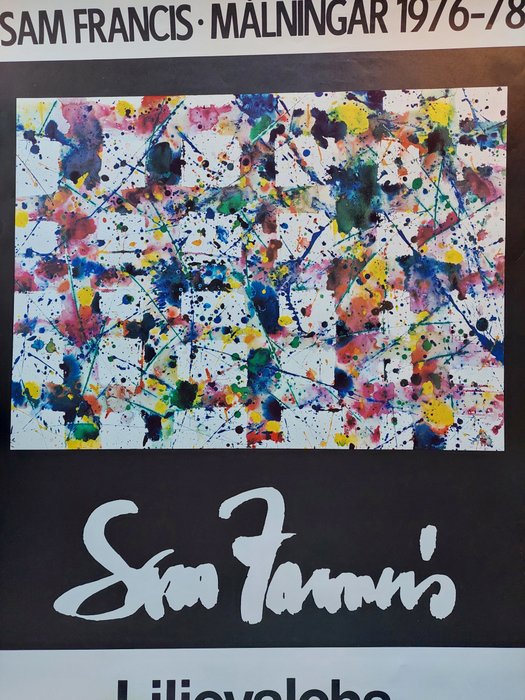 Sam Francis (after) - Sam Francis. Målningar 1976-78 - 1970‹erne