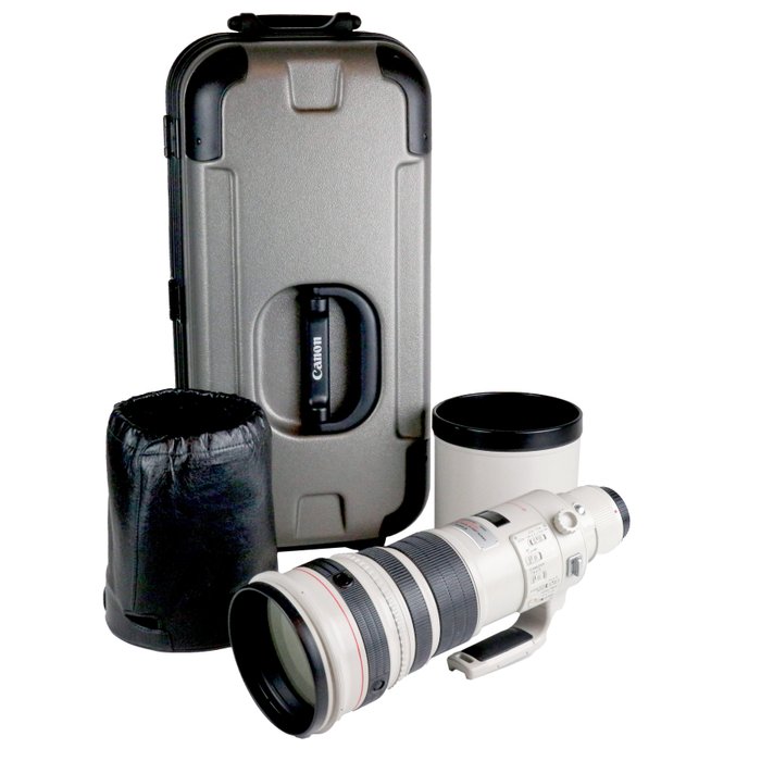 Canon EF 500mm F/4 L IS USM + ET-138 (zonnekap) + transport case #CANON PRO #L-QUALITY Zoomobjektiv