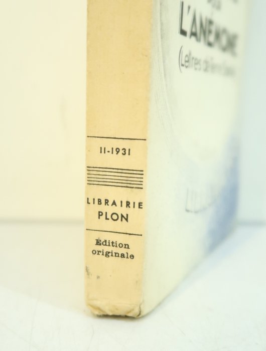 Signé; Princesse Bibesco - ‎Croisade pour l'Anémone (Lettres de Terre sainte)‎ [envoi à Albert Thibaudet] - 1931