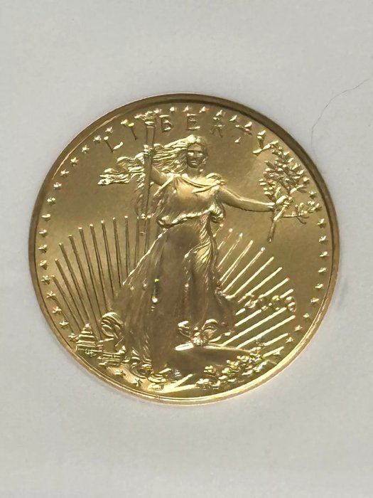 Förenta staterna. 25 Dollars 2000 Eagle, 1/2 Oz