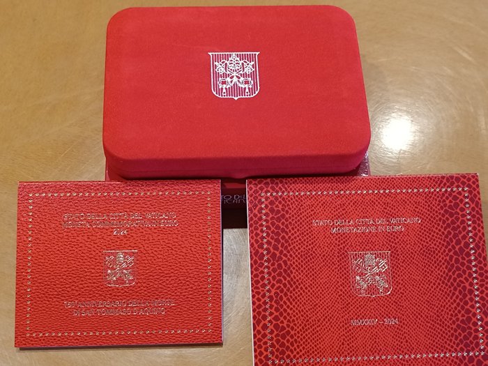 Vatikanstaten. Proof Set / Year Set / 2 Euro 2024 (3 items)